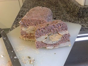 pastel de carne mixto